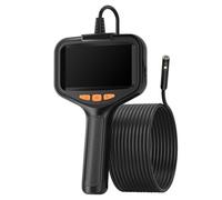 Single&Dual Industrial Endoscope Camera 4.3'' Screen HD1080P 8MM Lens 2-100M Handheld Pipe Sewer Inspection Borescope Waterproof(100 m,4.3Inch 8MM DUAL)