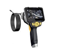 Single/Dual Lens Borescope Inspection Camera Industrial Endoscope With Light Waterproof Digital Video Scope For Automotive, Pipe HD Image(1m,8mm Dual lens)