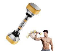 Single Dumbbell Shaking Weight Fitness Equipment, 10-30kg Adjustable Dumbbells for Man Women, Forearm Exercises, Shake Adjustable Resistance up to 22-66 lbs, Full body Core Muscle Training