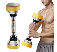 Single Dumbbell Shaking Weight Fitness Equipment, 10-30kg Adjustable Dumbbells for Man Women, Full body Core Muscle Training for Shoulders, Chest, Biceps, Triceps Exercises