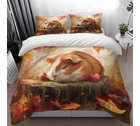 Single Duvet Cover Set Apple And Animal Bedding Double Bed Set Microfiber,Double Duvet Cover Set And 2 Pillow Sets,Duvet Sets Double Bed,Quilt Cover Double Easy Care