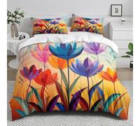 Single Duvet Cover Set Blue Leaves Bedding Double Bed Set Microfiber,Double Duvet Cover Set And 2 Pillow Sets,Duvet Sets Double Bed,Quilt Cover Double Easy Care