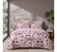 Single Duvet Cover Set Cartoon Animals Bedding Set|Easy-Use Zipper Closure, Includes 1 Matching Pillowcases, Durable Fade-Resistant A Fat Cat Praying For Blessings Microfibre Fabric 135x200cm