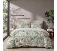 Single Duvet Cover Set Cartoon Animals Bedding Set|Easy-Use Zipper Closure, Includes 1 Matching Pillowcases, Durable Fade-Resistant A Fat Cat Praying For Blessings Microfibre Fabric 135x200cm