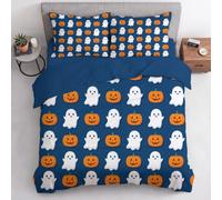 Single Duvet Cover Set Cartoon Animals Bedding Set|Easy-Use Zipper Closure, Includes 1 Matching Pillowcases, Durable Fade-Resistant A Fat Cat Praying For Blessings Microfibre Fabric 135x200cm