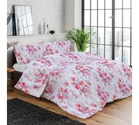 Single Duvet Cover Sets 2 pcs - Soft Poly Cotton Blend Single Quilt Cover Set with Pillowcase for Single Bedding - Eco-Friendly, Odor Resistant and Hypoallergenic Duvet Covers with Durability