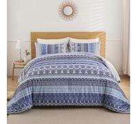 Single Duvet Cover Sets Bohemian Bedding Sets Mandala Comforter Cover with 1 Pillowcase for Kids Boys Girls Reversible Grey Hotel Quality Easy Care Super Soft Luxury Bedding Collections 135x200 cm