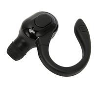 Single Ear BT Headset, Bluetooth Headset HD Stereo Sound Handsfree Wireless Earpiece Waterproof Cell Phone Earpiece Compatible with Android IOS Cell Phone Laptop