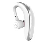 Single Ear Earpiece - Wireless Bluetootth Headset, Noise Cancelling Microphone, Hands Free Calling Device Comfortable Fit | Long battery performance for driving office communication business use