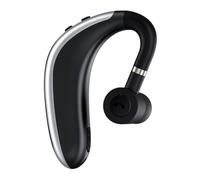 Single Ear Headset - Wireless Bluetooths Earpiece With Clear Sound, Noise-Canceling Mono Headphone | Ultra-Long Battery Life Hands-frees Headset For Trucker, Office, Work, Calls, Cell Phone, PC, Busin