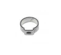Single ear hose clamp, clip for NW 7mm, galvanized, 100 pcs