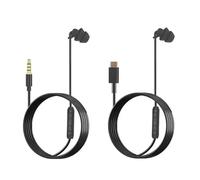 Single Earphone With Wired - Mono Earbud Single Sided Headphone, Clear Call Audio Communication Headset, Silicone In Ear Noiseless Listening Device, Left Right Wired Earplug | For Men Women
