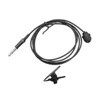 Single Earphones - MP3 Wired Audio Receiver with Noise Isolation, Black Silicone Headset | Compact Earbuds for Outdoor Exercise, Running, Comfortable Fit, Clear Sound, Portable Music Listening