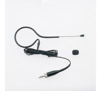Single earset Headset Microphone for Sennheiser EM100 G2 G3 G4 Wireless HeadMic BeltPack System Omni-Directional Mics B20-Black