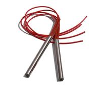 Single-End Heating Tube, 2pcs Electric Igniter Hot Rod Cartridge Heaters 8x55/60/65/70/75mm 110W/120W/130W/140W/150W(110v,8x55mm 110W)