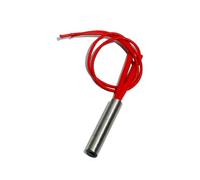 Single-End Heating Tube, 2pcs Electric Resistance 8x30/35/40/45/50mm Cartridge Heaters 60W/70W/80W/90W/100W(110v,8x45mm 90W)