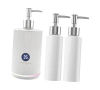Single Essential Oil Bottle Heater LED Screen, Adjustable Lotion Warmer Heater, Quick Heating Oil Bottle Warmer Massage Essential Oil Warmer, Professional Massage Oil Heater for Salon Spa, White