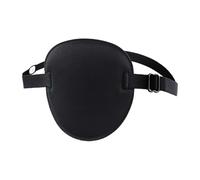 Single Eye Patch- 7.5x7.2cm Soft 3D Adjustable Black Eye Cover