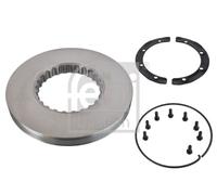 Single Febi 104670 Front Rear Brake Disc 434mm Solid Fits Renault Volvo