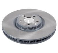 Single Febi 171595 Front Left Brake Disc Fits Porsche Macan