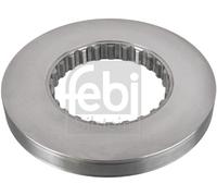 Single Febi 179016 Front Rear Brake Disc 410mm Solid Fits Volvo Fh Ii