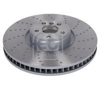 Brake Disc Single Vented fits BMW 640 G32 3.0 Front Right 2017 on 395mm Febi New