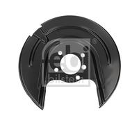 Single Febi 197439 Rear Left Brake Disc Fits Seat Skoda VW Golf Leon St