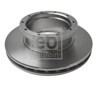 Single Febi 22677 Front Rear Brake Disc 430mm Vented Fits Mercedes Mp2