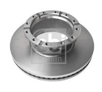 Febi Bilstein Brake Disc 23723 Front/Rear Coated 432mm Fits Iveco Eurotech MH/MP S-Way X-Way