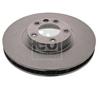 Single Febi 44083 Front Left Brake Disc 360mm Vented Fits Porsche VW