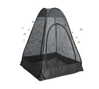 Single Fishing Tent - Waterproof Mesh Canopy Zippered, Pop Out Shelter
