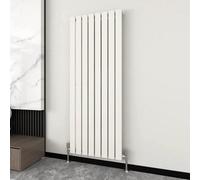 MCC Direct Designer Flat Panel Single Radiator 1600x544mm White | Size: 1600x544 MCC Direct White 1600x544