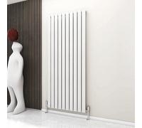 Single Flat Panel Vertical Column Radiator (H)1800mm By Mcc Direct