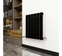 Single Flat Panel Vertical Column Radiator (H)600mm By Mcc Direct