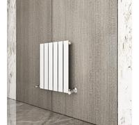 MCC Direct Designer Flat Panel Single Radiator 600x408mm White | Size: 600x408 MCC Direct White 600x408