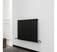 Single Flat Panel Vertical Column Radiator (H)600mm By Mcc Direct