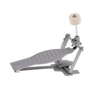 Single Foot Pedal With Drum Wool Beater Single Chain Drive Percussion Instruments Replacement Bass Drum Pedal Accessories (Color : Silver)