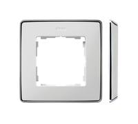 Single-frame 1x white chrome 8201610-244