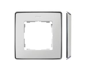 Single-frame 1x white chrome 8201610-244
