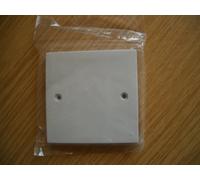 Single Gang (1G) Electrical White Socket Blanking Plate