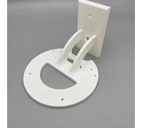 Single Gang Box Unifi Ubiquiti 1 Single Gang Box Horizontal Wall Mount for UAP-AC-PRO, HD, SHD & U6-Pro | Sturdy Wall Bracket