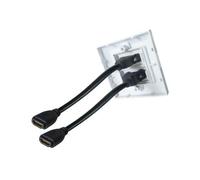 Single Gang Cable Kit with 2 x HDMI Modules with Tailed Cables and 5m HDMI Cables