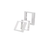 Loops Single Gang Module/Modular Wall Face Plate Frame - Cable Tidy Customisable