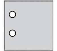 Single Glassine sheets 22x22