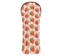 Single Golf Club Covers Strawberry Petal Dream PU Leather Iron Headcovers Golf Accessories Fit Most Golf Clubs