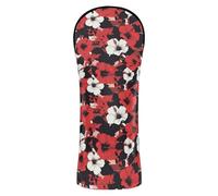 Single Golf Head Covers Buffalo Plaid Red Black PU Leather Club Iron HeadCover for Men Women