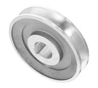 Single Groove Air Compressor Pulley 4 Inch Aluminium 24mm Bore