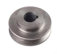 Single Groove V-Belt Pulley Cast Iron A-Type Motor Wheel for Air Pump Compressor Drive System Grey(20x70)