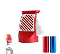 Single Hand Can Opener for Sodas Energy Drink Printed Design Safe Nonslip Grip Lid Removal Tool Ergonomic Bottle Opener