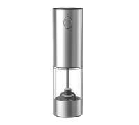 Single Hand Peppers Salts Mill Electric and Grinder Adjustable Fineness Spices Grinder Rechargeable Automatic Operate Mill and Shaker